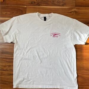 Mudshark Brewing T-Shirt - White - Men's XL - Cotton - Brewery Merch